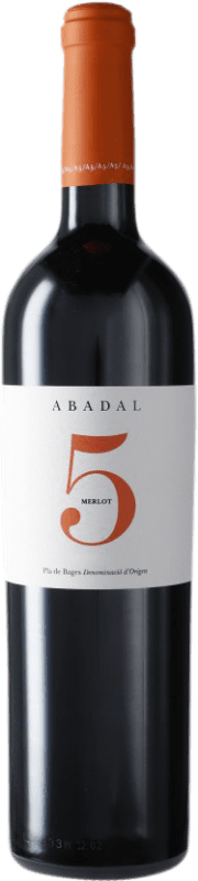 21,95 € | Red Wine Masies d'Avinyó Abadal 5 Reserve — Aged D.O. Pla de Bages Catalonia Spain Merlot 75 cl