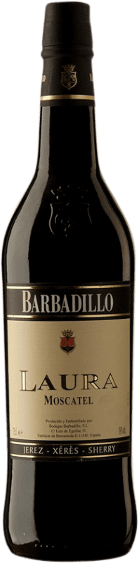 8,95 € Free Shipping | Fortified wine Barbadillo Laura D.O. Jerez-Xérès-Sherry Andalucía y Extremadura Spain Muscat Bottle 75 cl