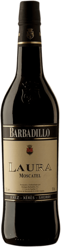 Envío gratis | Vino Generoso Fortificado Barbadillo Laura D.O. Jerez-Xérès-Sherry Andalucía y Extremadura España Moscato 75 cl