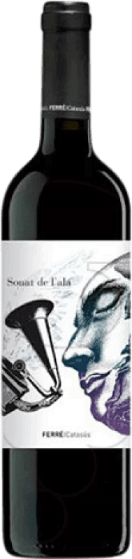 9,95 € | Red wine Ferré i Catasús Sonat de l'Ala Aged D.O. Penedès Catalonia Spain Merlot, Syrah, Grenache Bottle 75 cl