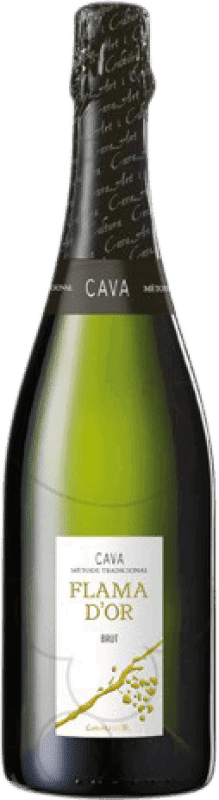5,95 € | 白起泡酒 Castell d'Or Flama d'Or 香槟 年轻的 D.O. Cava 加泰罗尼亚 西班牙 Macabeo, Xarel·lo, Parellada 75 cl