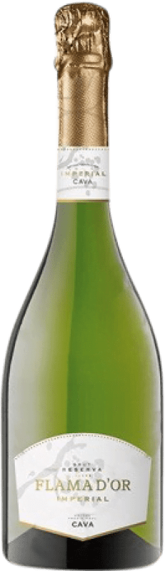 7,95 € | Белое игристое Castell d'Or Flama d'Or Imperial брют Резерв D.O. Cava Каталония Испания Macabeo, Xarel·lo, Chardonnay, Parellada 75 cl