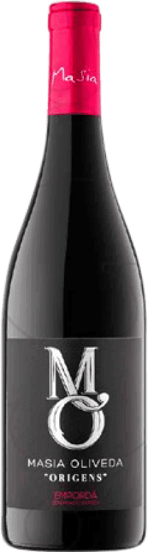 6,95 € Free Shipping | Red wine Oliveda Masía Orígens Crianza D.O. Empordà Catalonia Spain Tempranillo, Syrah, Grenache Bottle 75 cl