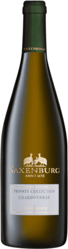 32,95 € | 白酒 Saxenburg Private Collection 岁 I.G. Stellenbosch 斯泰伦博斯 南非 Chardonnay 75 cl