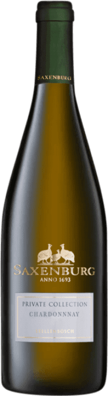 24,95 € | 白酒 Saxenburg Private Collection 岁 I.G. Stellenbosch 斯泰伦博斯 南非 Chardonnay 75 cl