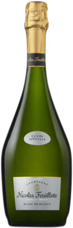 32,95 € 送料無料 | 白スパークリングワイン Nicolas Feuillatte Cuvée Speciale Blanc de Blancs A.O.C. Champagne