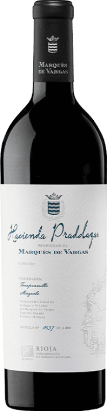 Бесплатная доставка | Красное вино Marqués de Vargas H. Pradolagar D.O.Ca. Rioja Ла-Риоха Испания Tempranillo, Grenache, Mazuelo, Carignan 75 cl