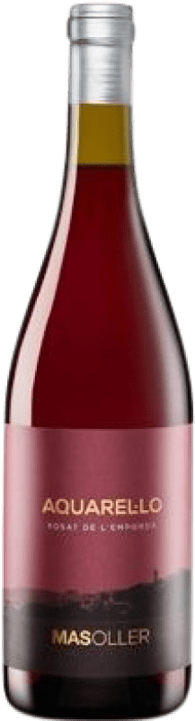 9,95 € Spedizione Gratuita | Vino rosato Mas Oller Aquarel·lo Giovane D.O. Empordà