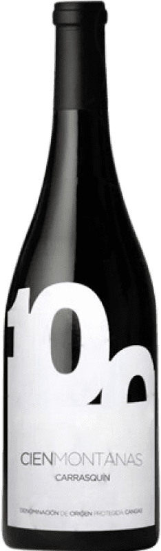 18,95 € | Red wine Vidas Cien Montañas Crianza D.O.P. Vino de Calidad de Cangas Castilla y León Spain Carrasquín Bottle 75 cl