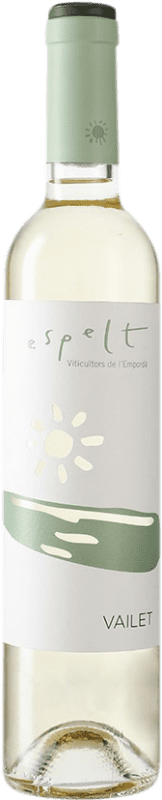 Spedizione Gratuita | Vino bianco Espelt Vailet Giovane D.O. Empordà Catalogna Spagna Grenache Bianca, Macabeo Bottiglia Medium 50 cl