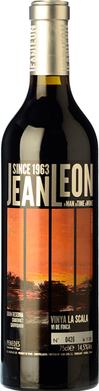 56,95 € | Red wine Jean Leon Vinya La Scala Grand Reserve D.O. Penedès Catalonia Spain Cabernet Sauvignon Bottle 75 cl