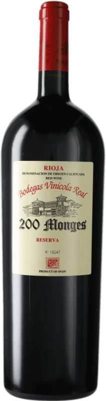 118,95 € Free Shipping | Red Wine Vinícola Real 200 Monges Reserve — Aged D.O.Ca. Rioja Magnum Bottle 1,5 L