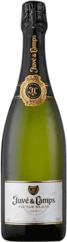 11,95 € | White Sparkling Wine Juvé y Camps Nectar Sweet Reserve D.O. Cava Catalonia Spain Macabeo, Xarel·lo, Parellada 75 cl