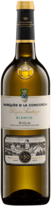 13,95 € 免费送货 | 白酒 Marqués de La Concordia Santiago Blanco D.O.Ca. Rioja