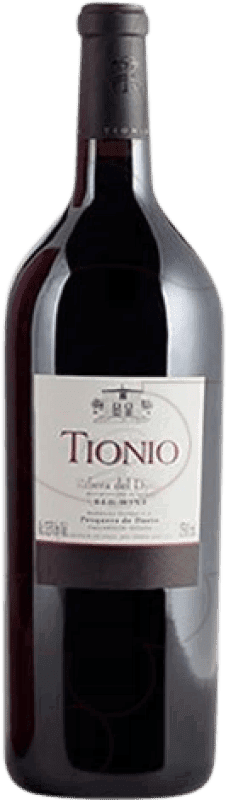 37,95 € | Red wine Tionio Crianza D.O. Ribera del Duero Castilla y León Spain Tempranillo Magnum Bottle 1,5 L