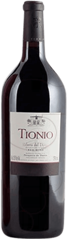 36,95 € Kostenloser Versand | Rotwein Tionio Alterung D.O. Ribera del Duero Magnum-Flasche 1,5 L