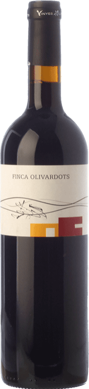 Бесплатная доставка | Красное вино Olivardots Negre Молодой D.O. Empordà Каталония Испания Syrah, Grenache, Mazuelo, Carignan 75 cl