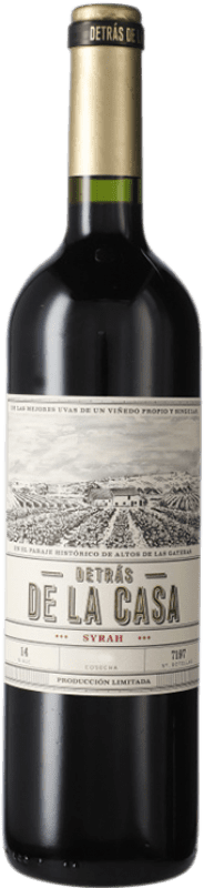 17,95 € | Красное вино Uvas Felices Detrás de la Casa D.O. Yecla Регион Мурсия Испания Syrah 75 cl