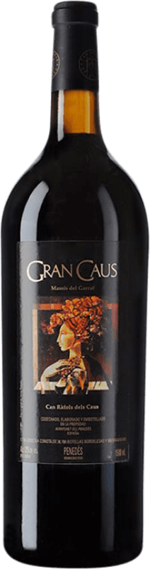 87,95 € | Red wine Can Ràfols Gran Caus Reserve D.O. Penedès Catalonia Spain Merlot, Cabernet Sauvignon, Cabernet Franc Magnum Bottle 1,5 L