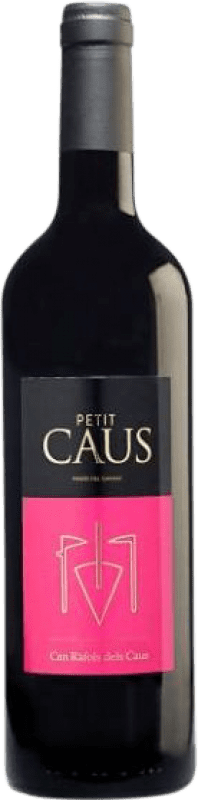 8,95 € | Red wine Can Ràfols Petit Caus Negre Collita Joven D.O. Penedès Catalonia Spain Merlot, Cabernet Sauvignon, Cabernet Franc Bottle 75 cl