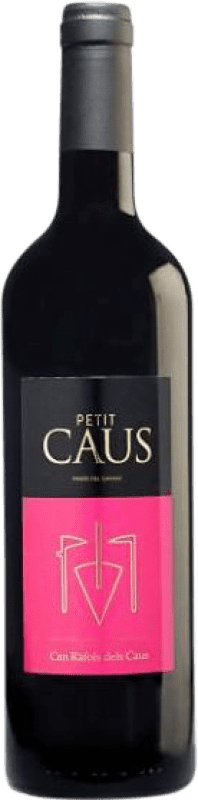 Envio grátis | Vinho tinto Can Ràfols Petit Caus Negre Collita Jovem D.O. Penedès Catalunha Espanha Merlot, Cabernet Sauvignon, Cabernet Franc 75 cl