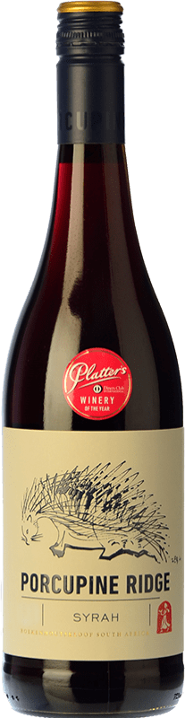 18,95 € | Красное вино Boekenhoutskloof Porcupine Ridge старения Южная Африка Syrah 75 cl