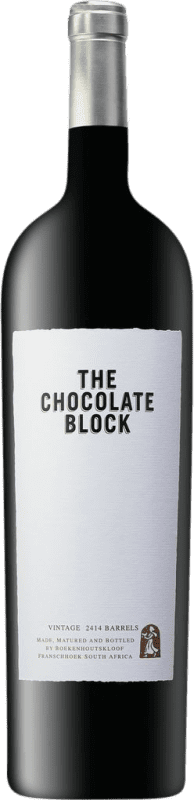 送料無料 | 赤ワイン Boekenhoutskloof The Chocolate Block 南アフリカ Syrah — シラー, Garnacha — グルナッシュ, Cabernet Sauvignon — カベルネ・ソーヴィニヨン, Cinsault — サンソー, Viognier — ヴィオニエ マグナムボトル 1,5 L