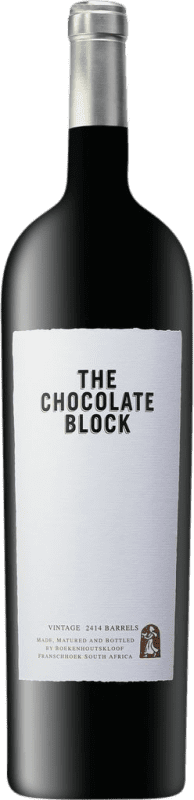 Spedizione Gratuita | Vino rosso Boekenhoutskloof The Chocolate Block Sud Africa Syrah, Grenache, Cabernet Sauvignon, Cinsault, Viognier Bottiglia Magnum 1,5 L