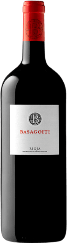 19,95 € 免费送货 | 红酒 Basagoiti 岁 D.O.Ca. Rioja 瓶子 Magnum 1,5 L