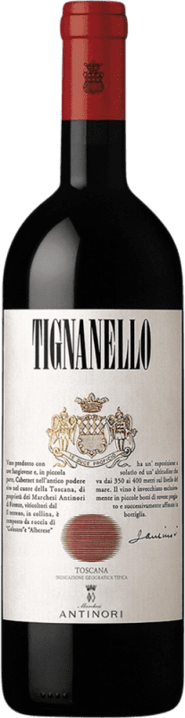 111,95 € | 红酒 Antinori Tignanello D.O.C. Italy 意大利 Cabernet Sauvignon, Sangiovese, Cabernet Franc 75 cl