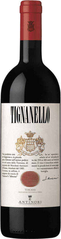 Envoi gratuit | Vin Rouge Antinori Tignanello D.O.C. Italie Toscane Italie Cabernet Sauvignon, Sangiovese, Cabernet Franc 75 cl