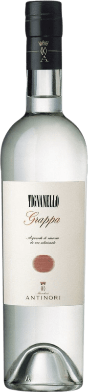 78,95 € Envío gratis | Grappa Antinori Tignanello Botella Medium 50 cl