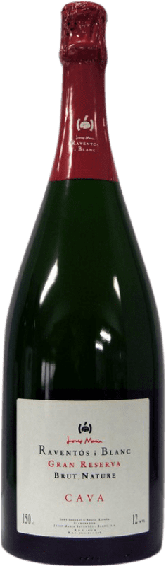 33,95 € | Espumante branco Raventós i Blanc Brut Grande Reserva Catalunha Espanha Pinot Preto, Macabeo, Xarel·lo, Chardonnay, Parellada Garrafa Magnum 1,5 L