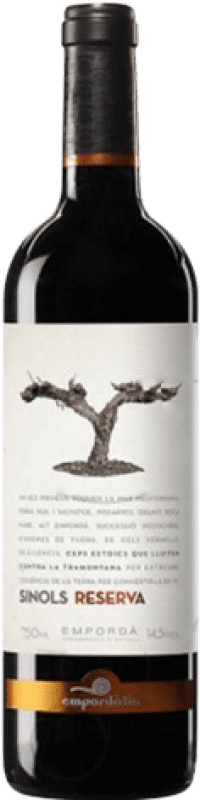 11,95 € Free Shipping | Red wine Empordàlia Sinols Reserva D.O. Empordà Catalonia Spain Bottle 75 cl