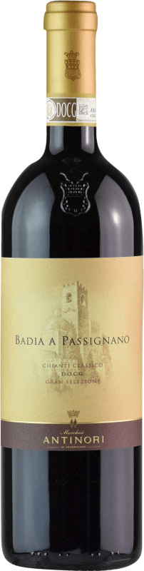 54,95 € | Vin rouge Badia a Passignano Antinori D.O.C.G. Chianti Italie Sangiovese 75 cl