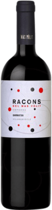 21,95 € Free Shipping | Red wine Mas Pòlit Racons Crianza D.O. Empordà Catalonia Spain Grenache Bottle 75 cl