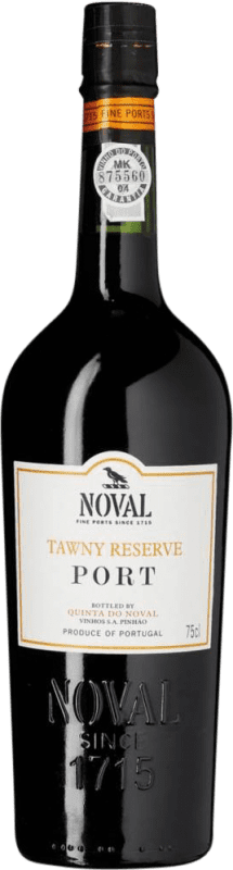 Бесплатная доставка | Крепленое вино Quinta do Noval Tawny Резерв I.G. Porto порто Португалия Tempranillo, Touriga Franca, Touriga Nacional, Tinta Amarela, Tinta Cão, Tinta Barroca 75 cl