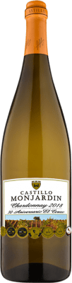 Castillo de Monjardín Chardonnay Navarra 若い ボトル Jéroboam-ダブルマグナム 3 L