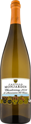 Castillo de Monjardín Chardonnay — 莎当妮 Navarra 年轻的 双大瓶 — Jeroboam-Double Magnum 3 L
