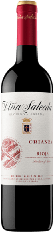 10,95 € | Красное вино Viña Salceda старения D.O.Ca. Rioja Страна Басков Испания Tempranillo, Graciano, Mazuelo 75 cl