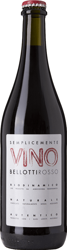 16,95 € | Красное вино Cascina degli Ulivi Semplicemente Vino Bellotti Молодой D.O.C. Italy Италия Dolcetto, Barbera 75 cl