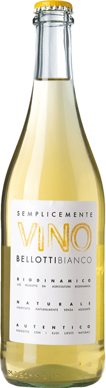 16,95 € Бесплатная доставка | Белое вино Cascina degli Ulivi Semplicemente Vino Bellotti Bianco Молодой D.O.C. Italy