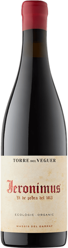 17,95 € Free Shipping | Red wine Torre del Veguer Jeronimus Crianza D.O. Penedès Catalonia Spain Syrah, Cabernet Sauvignon Bottle 75 cl