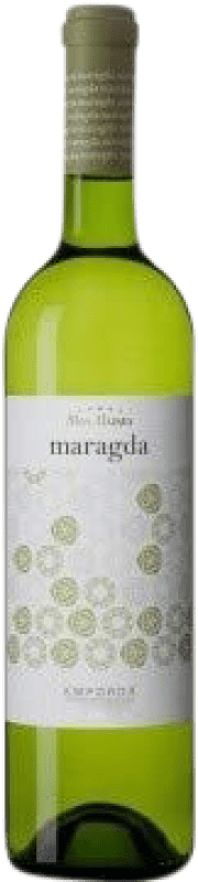 7,95 € Free Shipping | White wine Mas Llunes Maragda Joven D.O. Empordà Catalonia Spain Grenache White, Macabeo Bottle 75 cl