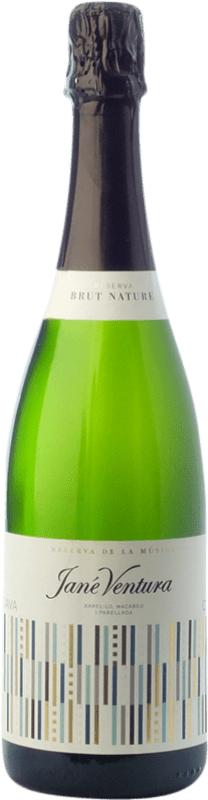 18,95 € Free Shipping | White sparkling Jané Ventura Música Brut Nature Reserve D.O. Cava
