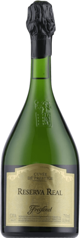 Бесплатная доставка | Белое игристое Freixenet Reserva Real брют Резерв D.O. Cava Каталония Испания Macabeo, Xarel·lo, Parellada 75 cl