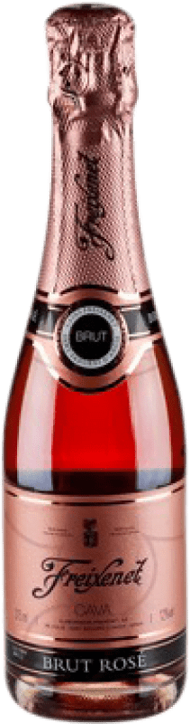 Kostenloser Versand | Rosé Sekt Freixenet Brut — Herb Rosé Jung D.O. Cava Katalonien Spanien Garnacha — Grenache, Trepat Halbflasche 37 cl
