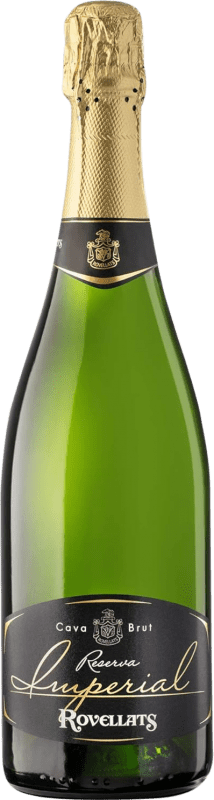 10,95 € | Blanc mousseux Rovellats Imperial Selecció Tinars Brut Réserve D.O. Cava Catalogne Espagne Macabeo, Xarel·lo, Parellada 75 cl