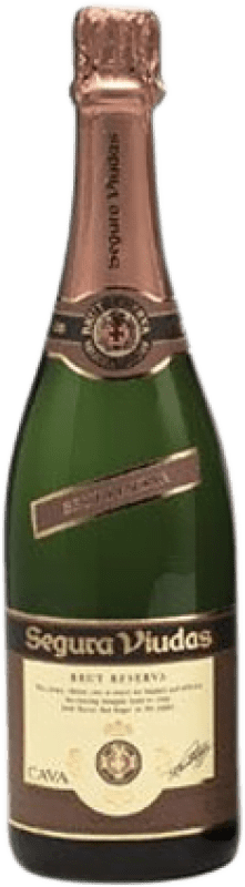 59,95 € Envio grátis | Espumante branco Segura Viudas Brut Reserva D.O. Cava Garrafa Jéroboam-Duplo Magnum 3 L