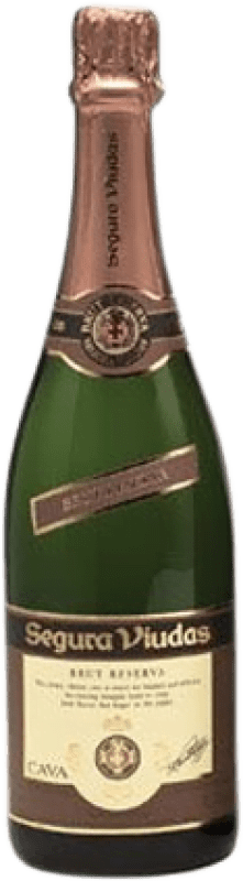 59,95 € | 白起泡酒 Segura Viudas 香槟 预订 D.O. Cava 加泰罗尼亚 西班牙 Macabeo, Xarel·lo, Parellada 瓶子 Jéroboam-双Magnum 3 L